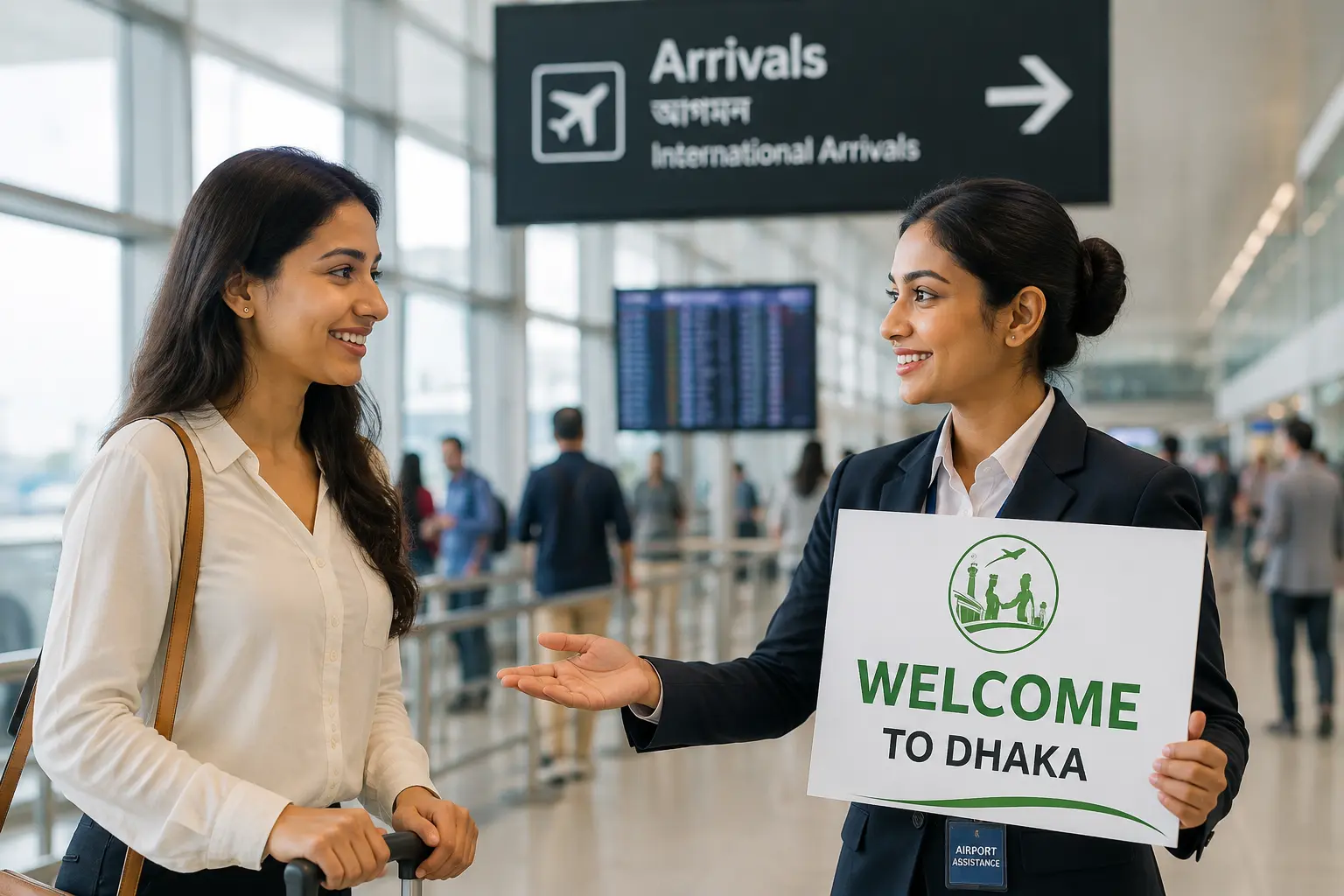 Airport Meet and Greet Service Dhaka arrival assistance