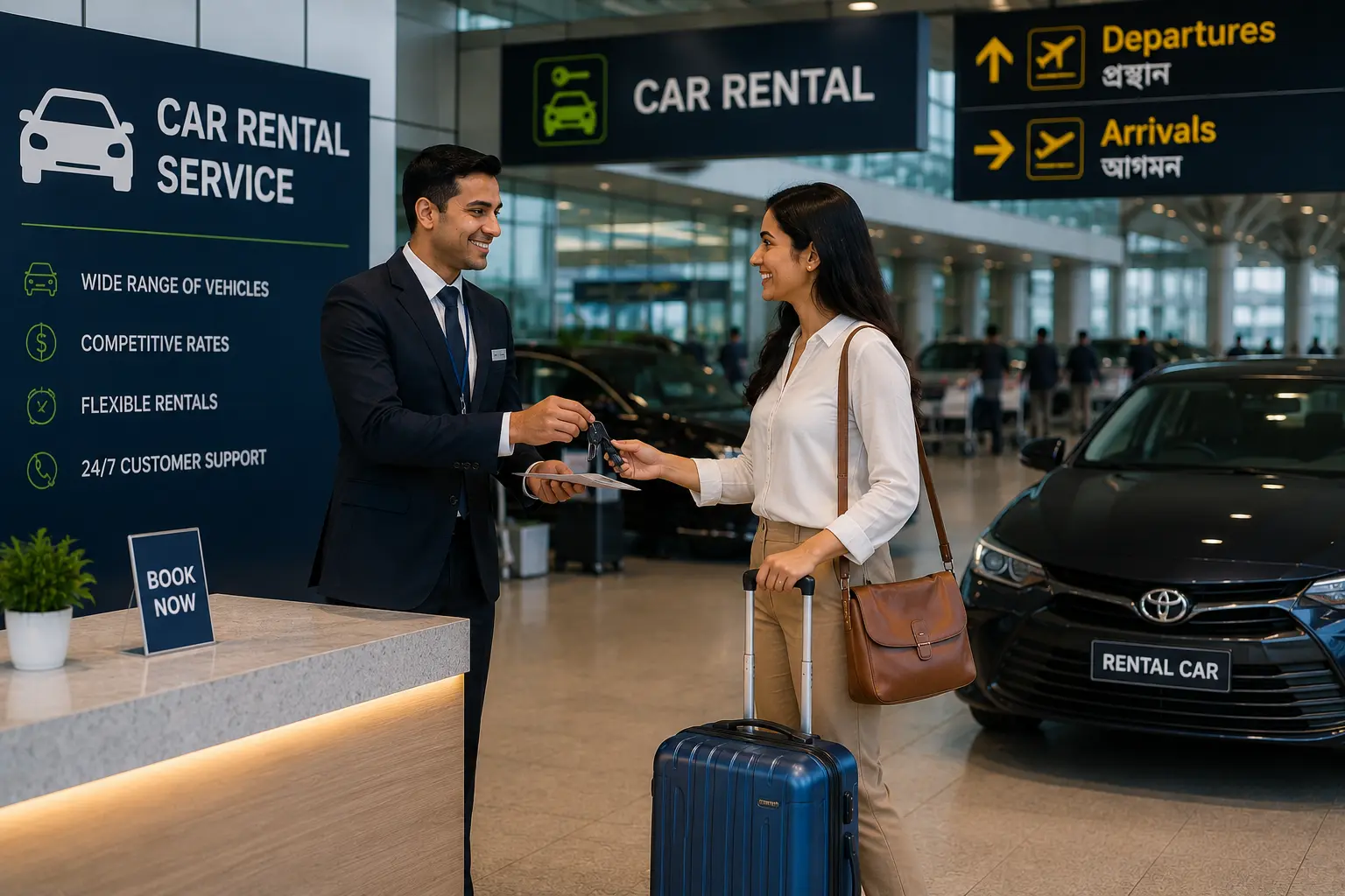 Car Rental Dhaka Airport