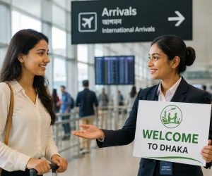 Airport Meet and Greet Service Dhaka arrival assistance